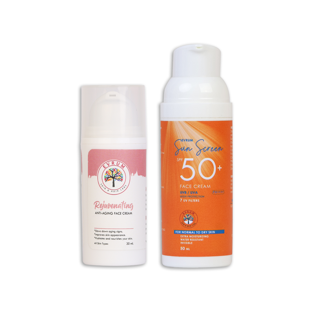 Anti-aging 30ml + Sunscreen dry skin