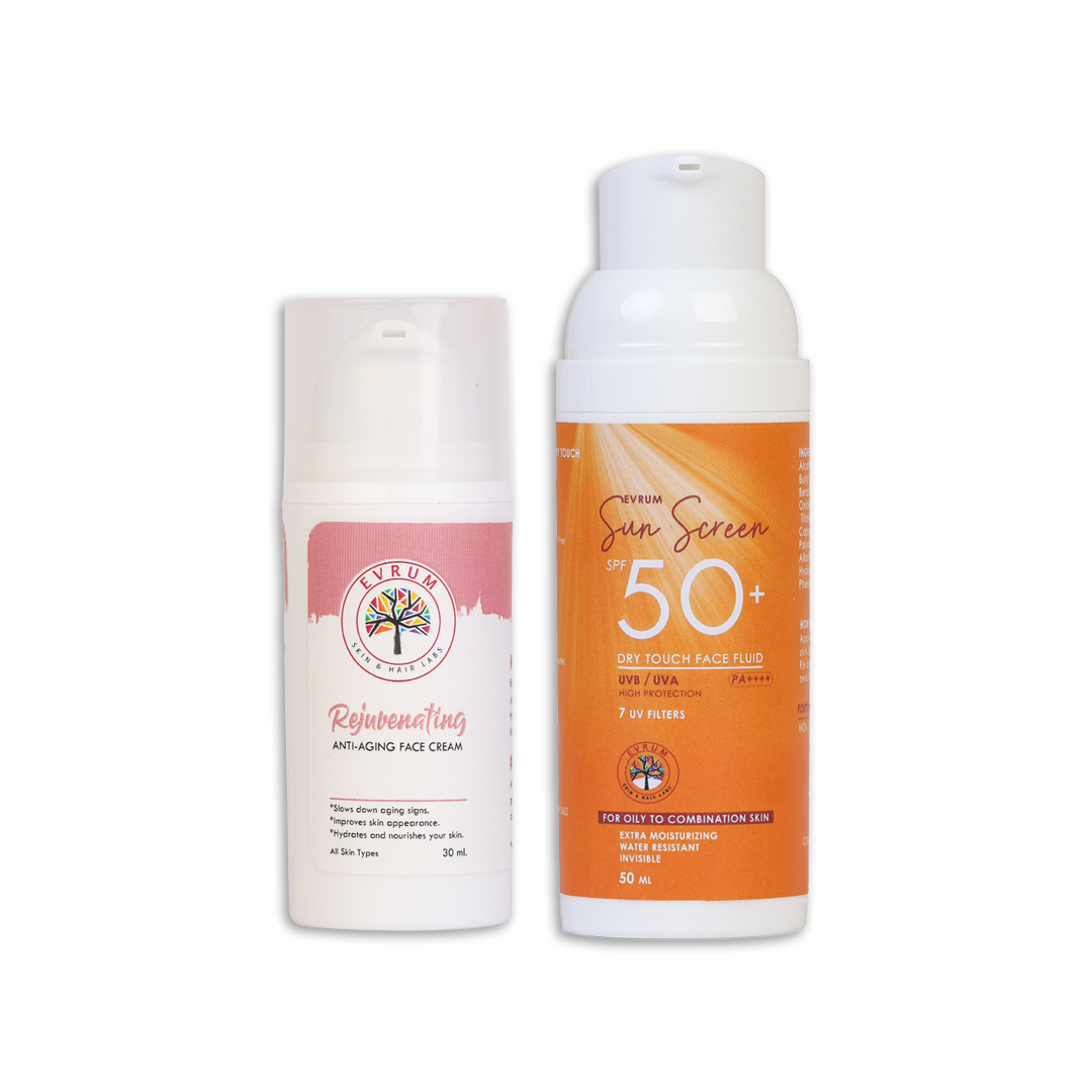 Anti-aging 30ml + Sunscreen oily skin