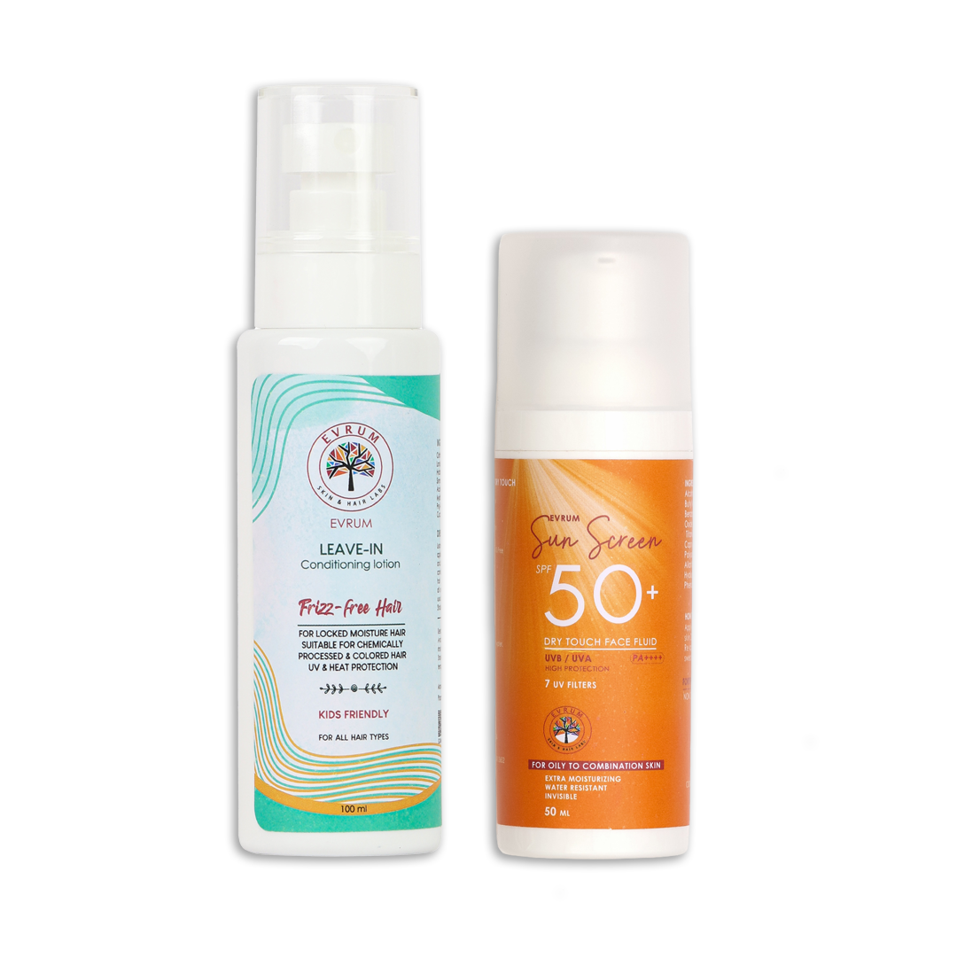 Leave-in 100ml + Sunscreen oily skin