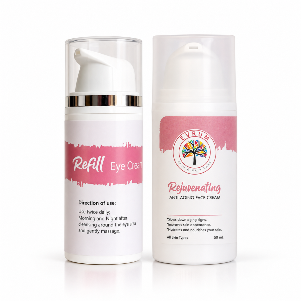 Anti-Aging Bundle (Rejuvenating Face Cream + Eye Contour Cream)